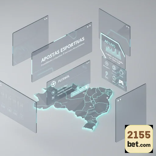 Interface do aplicativo 2155bet com opções de apostas ao vivo.