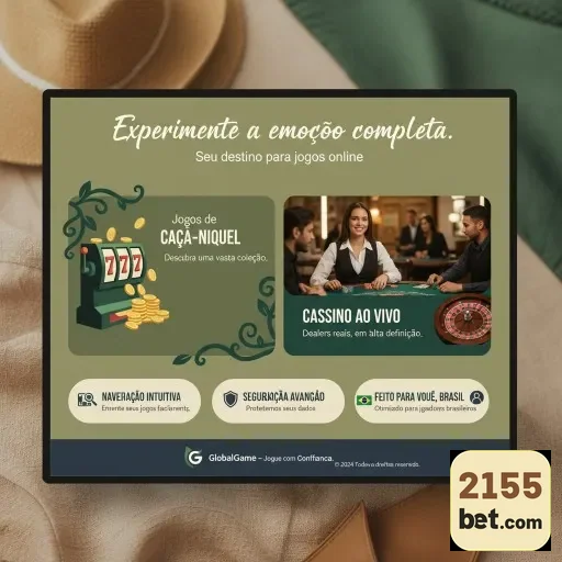 Tela do aplicativo da 2155bet destacando jogos e navegação fácil.