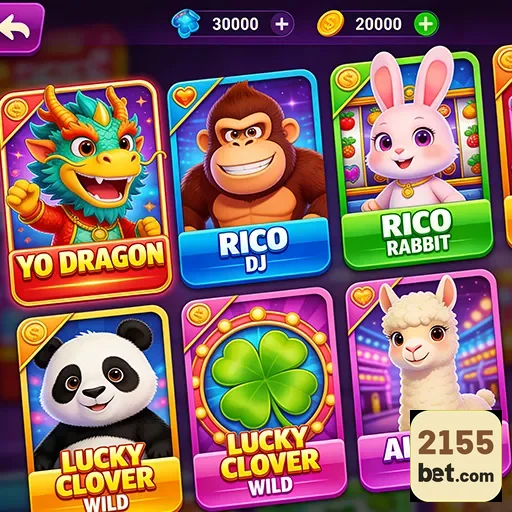 Jogadores interagindo com slots disponíveis na 2155bet.
