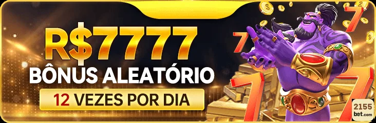 Imagem do bônus aleatório no app da 2155bet.