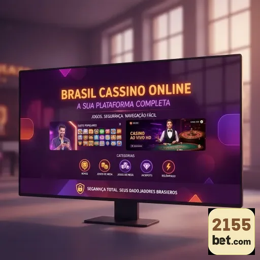 Tela da 2155bet mostrando promoções de cassino online.