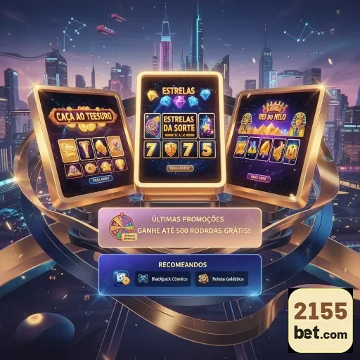Visão dos jogos de slot da 2155bet em um ambiente luxuoso.