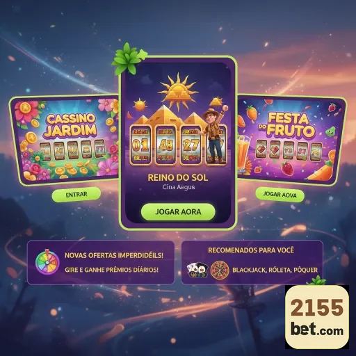 Slots VIP e opções de bônus na 2155bet.