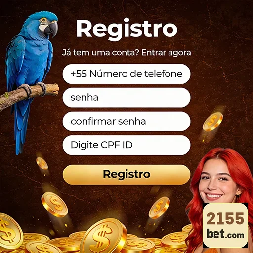 Tela de registro do 2155bet com foco na segurança dos dados.