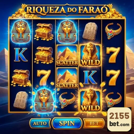 Slot Riqueza do Faraó no aplicativo 2155bet.