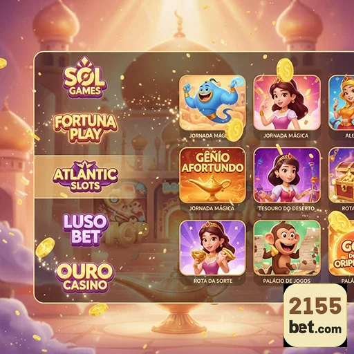 Slots da 2155bet com temas diversos e personagens encantadores.