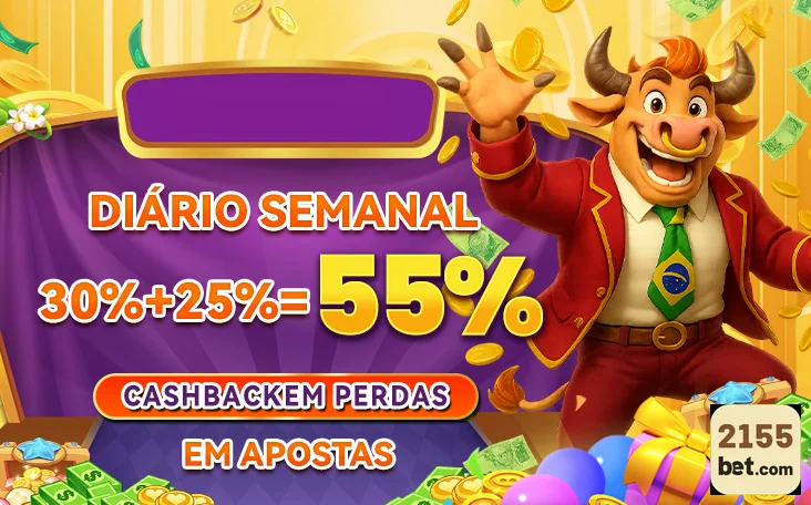 Membro VIP da 2155bet com cashback de até 55% em apostas.