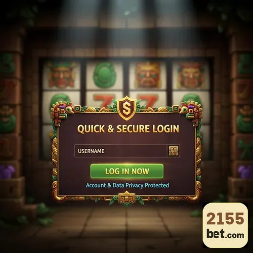 Login rápido e seguro na plataforma 2155bet para usuários VIP.